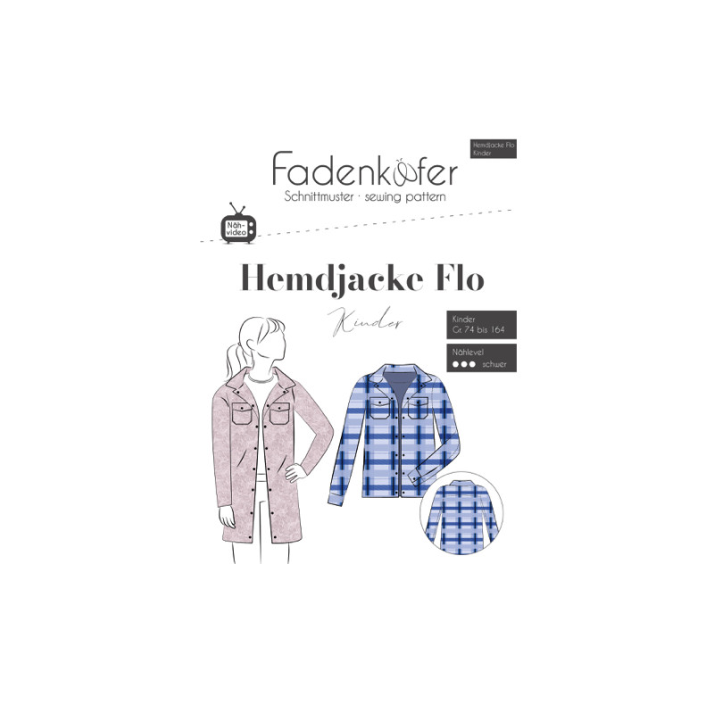 Fadenkäfer - Hemdjacke Flo Kinder