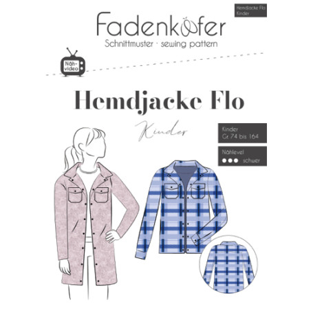 Fadenkäfer - Hemdjacke Flo Kinder