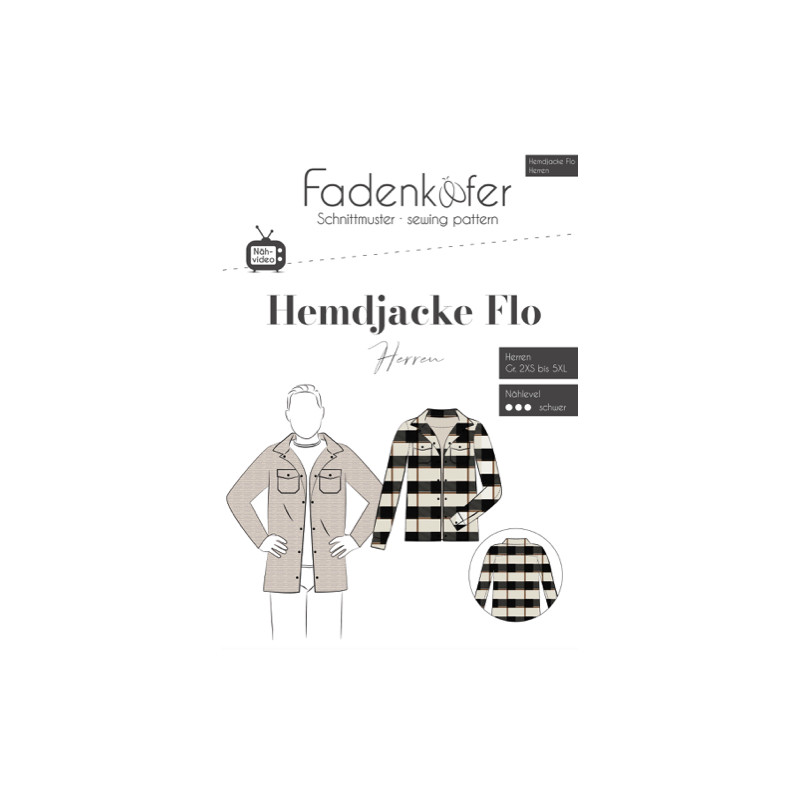 Fadenkäfer - Hemdjacke Flo Herren