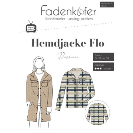 Fadenkäfer - Hemdjacke Flo Damen