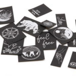 SnapPap Label Boho - Fait main noir / argent SnapPap Label Boho - Fait main noir / argent