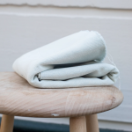 Cotton washed denim - bleach blue