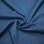 denim délavé en coton - bleu foncé