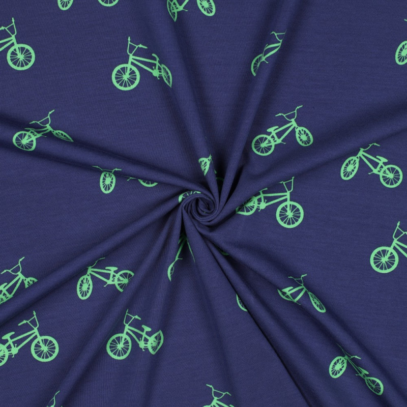 jersey BMX bleu foncé