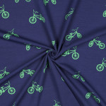 Maillot BMX bleu foncé Maillot BMX bleu foncé