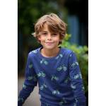 jersey BMX bleu foncé