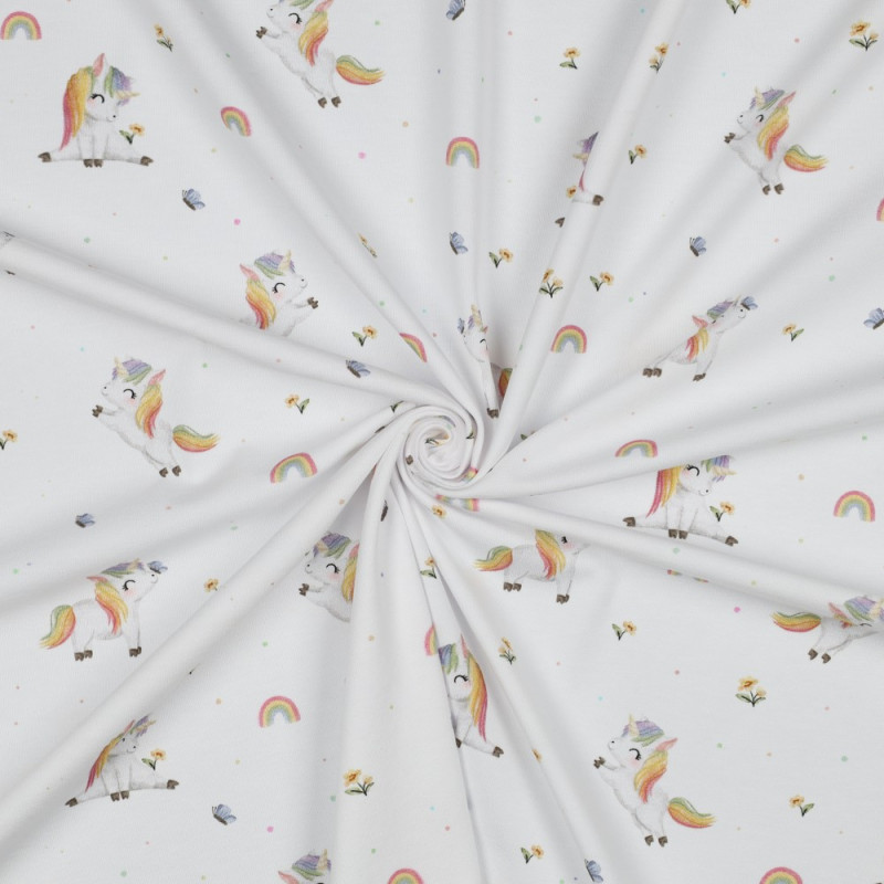 Jersey - Butterfly Unicorn white