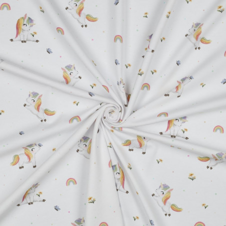 Jersey - Butterfly Unicorn white