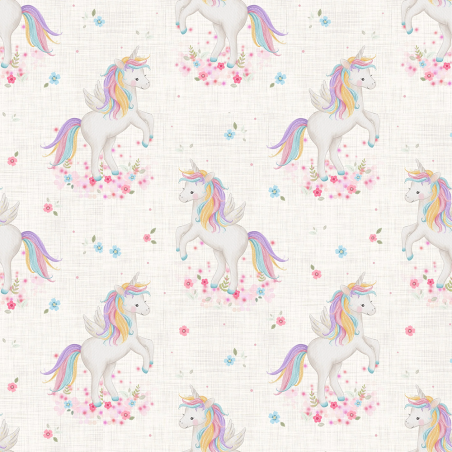 jersey - Luna Licorne écru