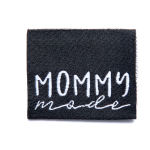 Woven Label - Mommy Made black