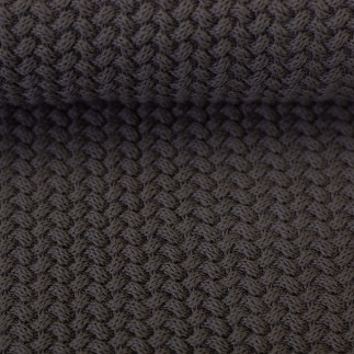 Cotton knit - Lia taupe