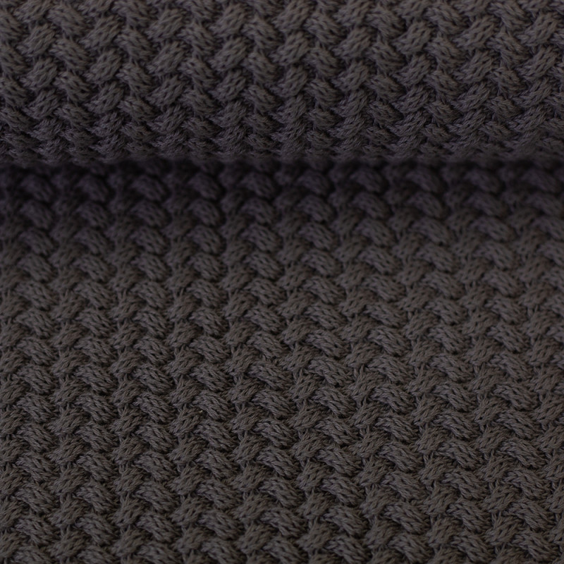 Cotton knit - Lia taupe