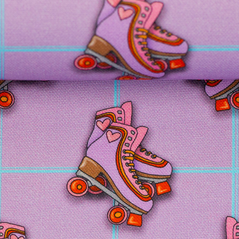 Canvas - The happy Canvas Story by Cherry Picking - roller skates lilac