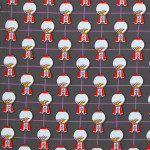 Toile - L'histoire heureuse de la Toile par Cherry Picking - Machine à café anthracite Toile - L'histoire heureuse de la Toile par Cherry Picking - Machine à café anthracite