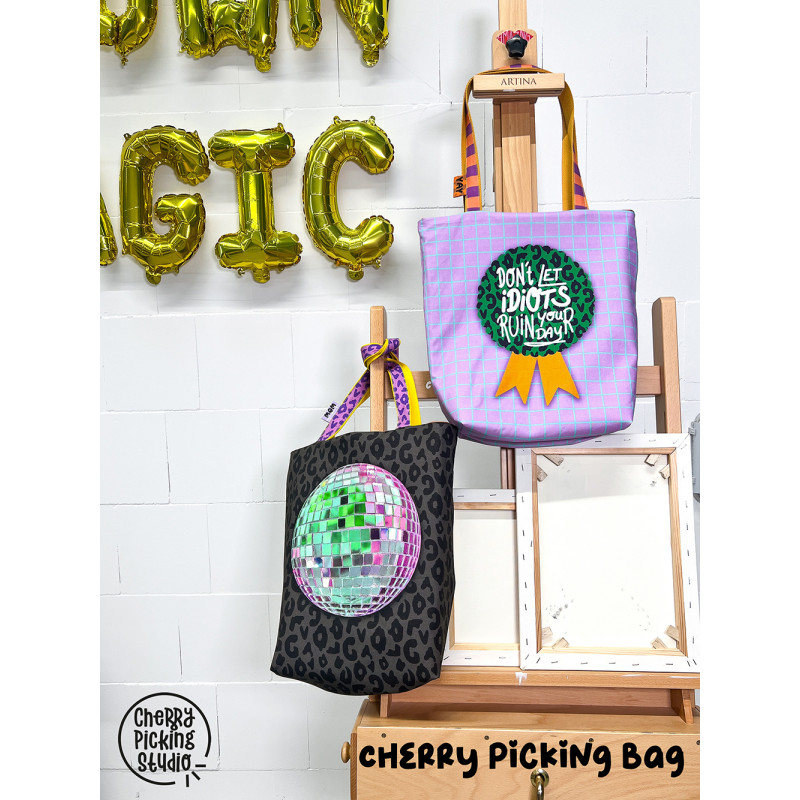 Canvas - Cherry Picking Bag Discokugel / Idiots 100cm