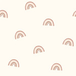 Organic Jersey - Rainbows ecru Organic Jersey - Rainbows ecru