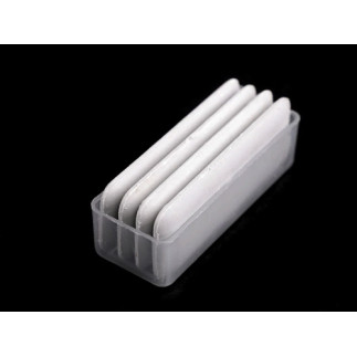 Tailor's chalk - 4 pieces in a box, milk white