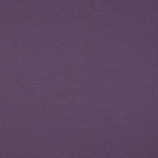 Organic french terry - plain grape (v)