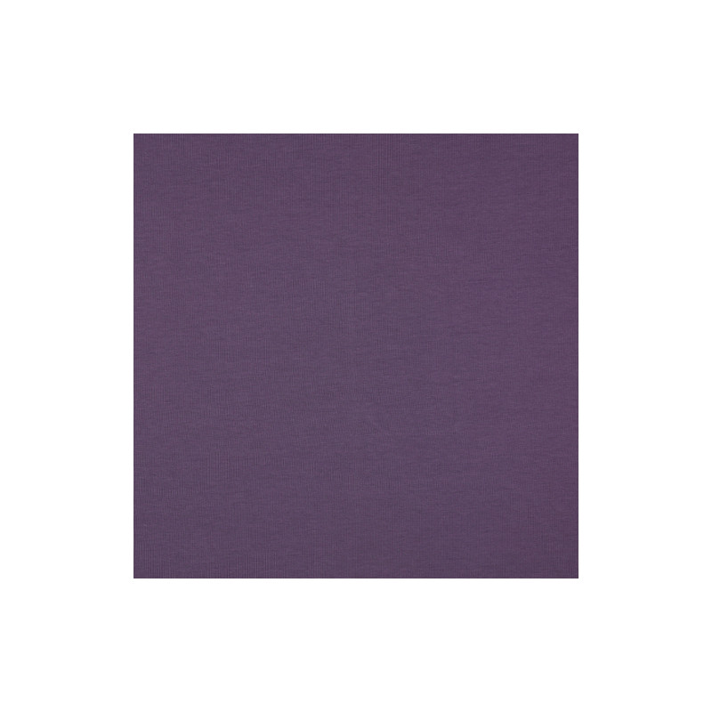 Organic french terry - plain grape (v)