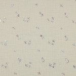 double gaze - Oiseaux en feuille écru