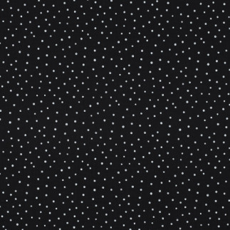 double gauze - Little Dots black