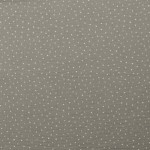 Musselin - Little Dots grey