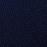 Musselin - Little Dots navy