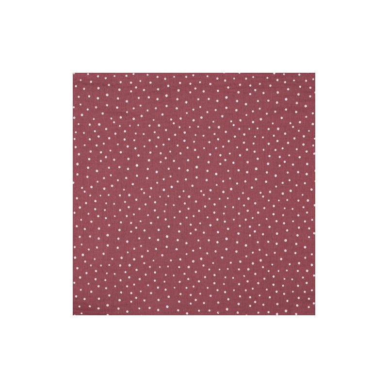 double gauze - Little Dots rosewood