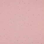 double gaze - Confettis en aluminium rose clair/doré