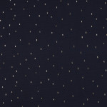 double gaze - Foil Konfetti bleu marine/or