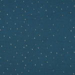 Muslin - Foil Confetti teal/gold