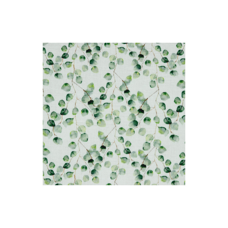 Bio Double gaze - eucalyptus blanc