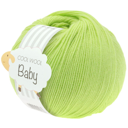 Lana Grossa - Cool Wool Baby citron vert (228)