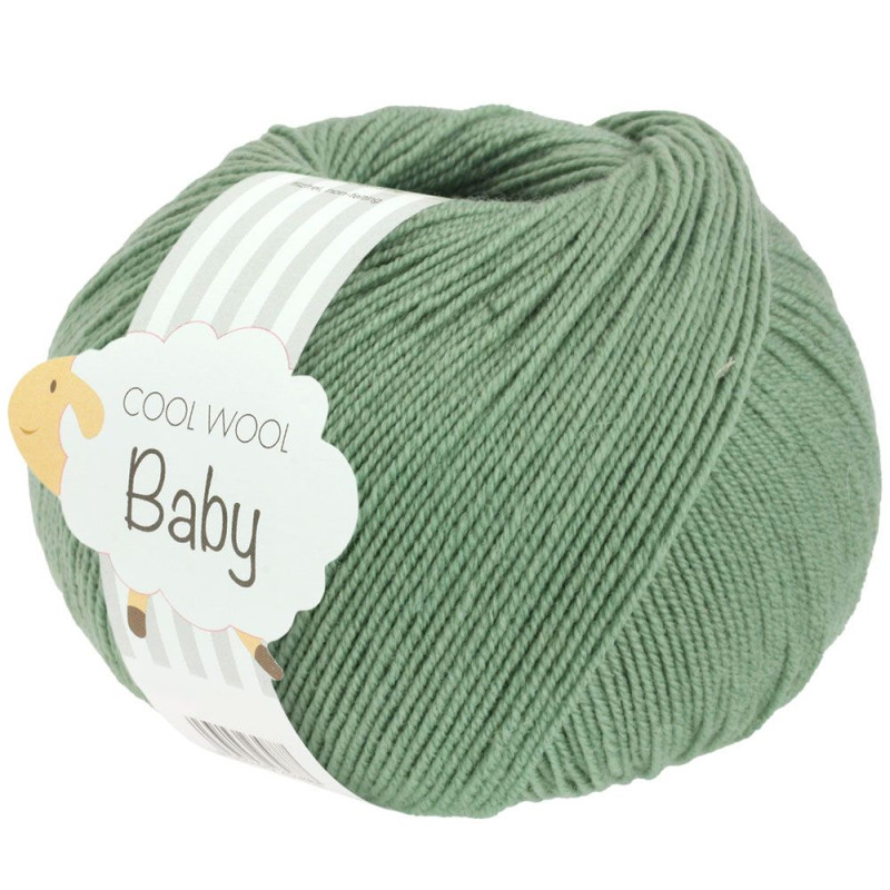 Lana Grossa - Cool Wool Baby resedagrün (297)