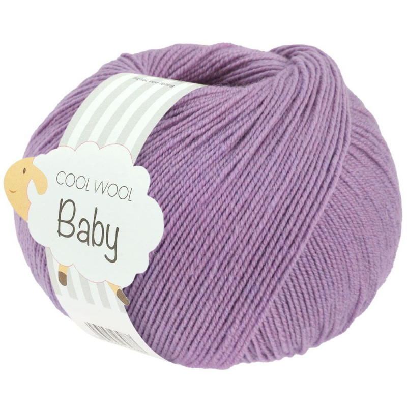 Lana Grossa - Cool Wool Baby lila (328)