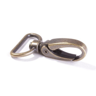 Carabiner 25mm brass