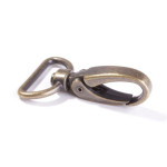 Snap hook 25mm brass