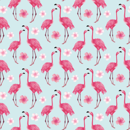 Jersey - Mrs Mint für Hilco Tropical Flamingo mint