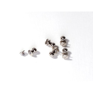 ball clasp silver