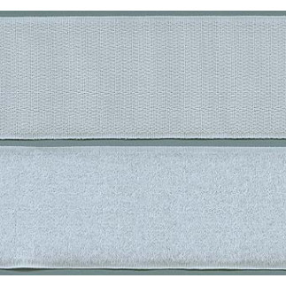 Hook and loop fastener - white 50mm (w)