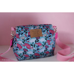 Canvas - Garden Stories by Emjo Flowers turquoise