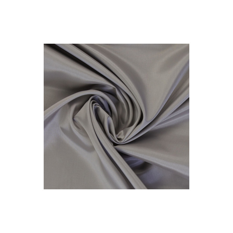 Lining - Finessa light grey washed taffeta