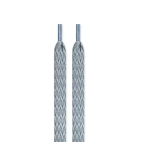 Finished cord 15mm - Chevron gray 150 cm