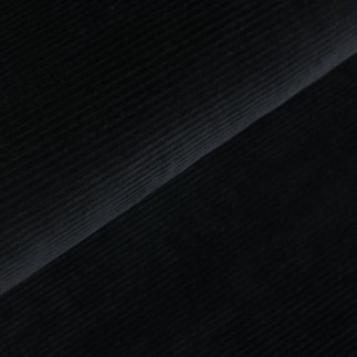 Jersey Corduroy - black