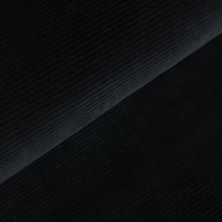 Jersey Corduroy - black
