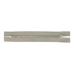 Trouser zipper 12cm nickel light grey (004)