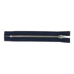 Trouser zipper 12cm nickel navy (210)