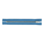 Trouser zipper 12cm nickel blue (235)