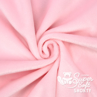 Nicki - Kullaloo Shorty rose clair (rose bébé) - Pièce de 100 x 75 cm
