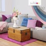 Nicki - Kullaloo Snugly mauve 5 mm - 100 x 75 cm